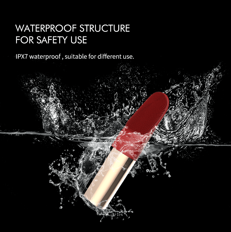 NICEMAY MR-1931 silicone facial device shown with an IPX7 waterproof design.
