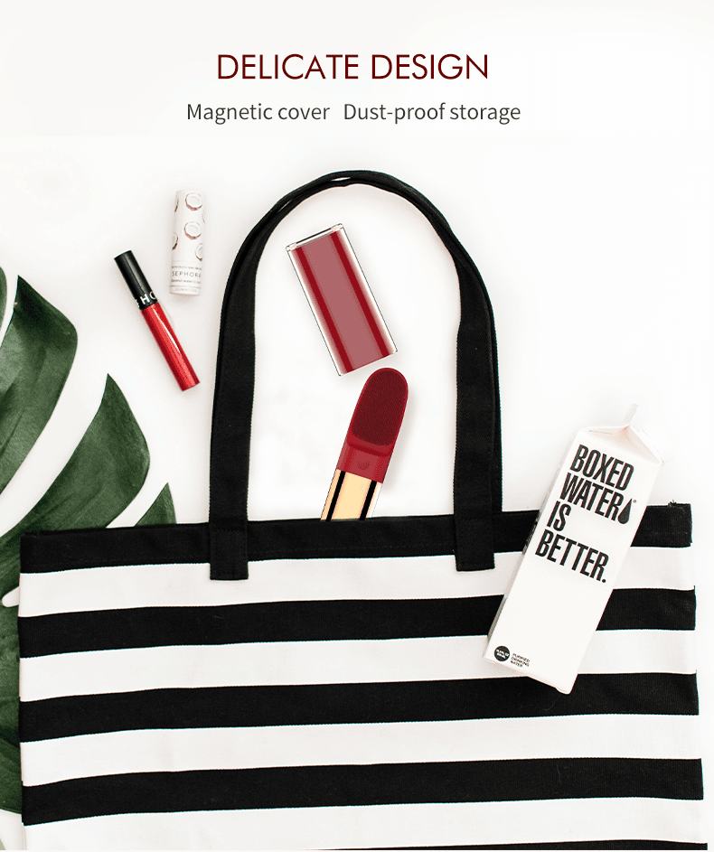 NICEMAY MR-1931 portable skincare device with magnetic cover and storage pouch.