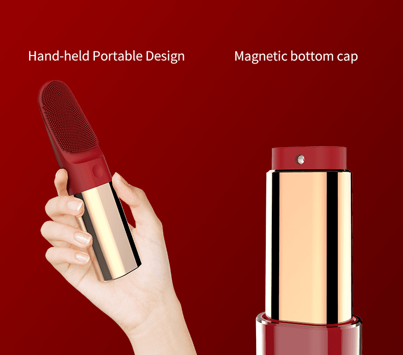 NICEMAY MR-1931 portable facial device with a magnetic bottom cap.